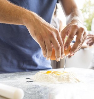 Fingers in the pie